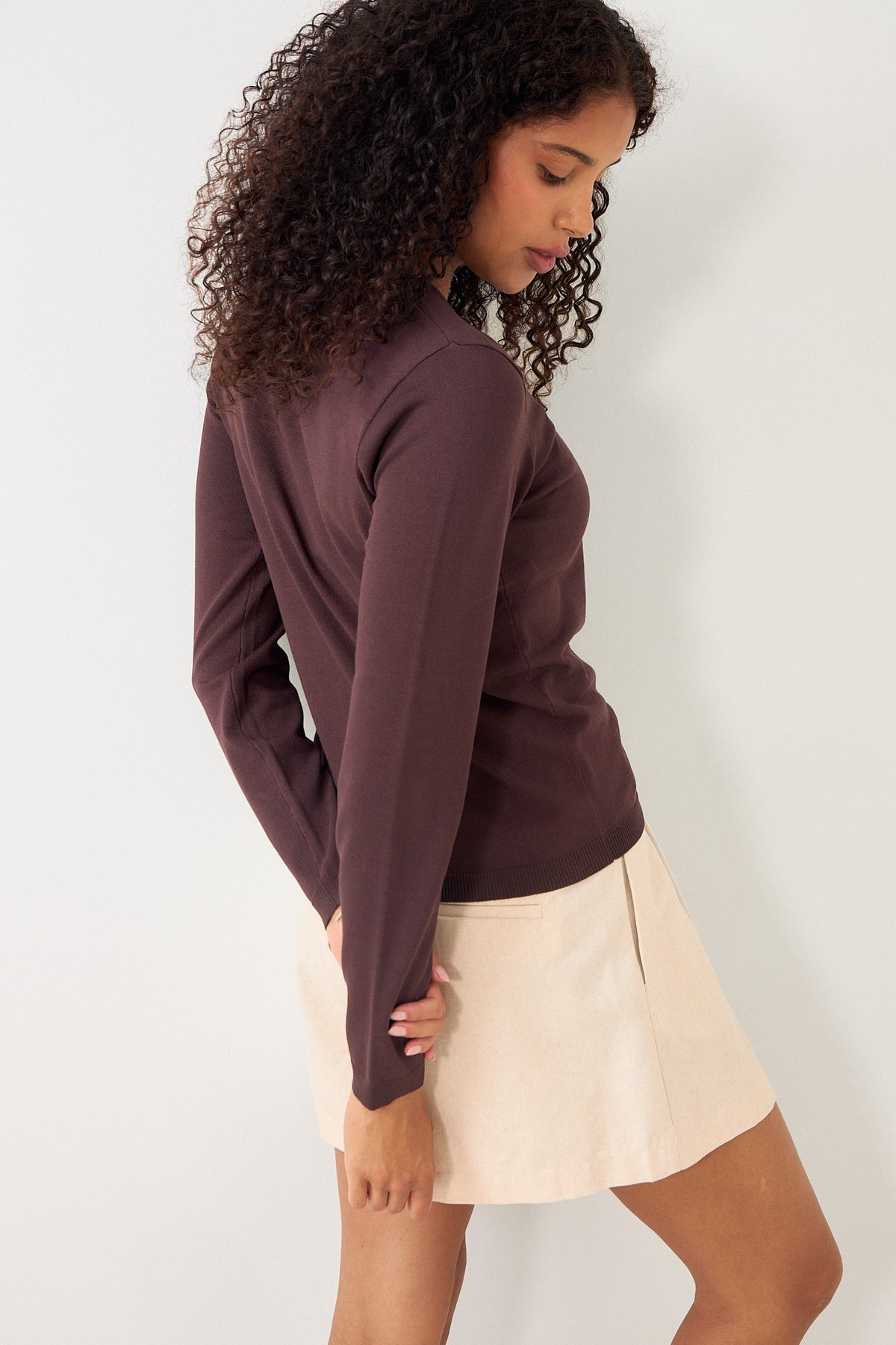 N-Mardine Knit - Chocolate