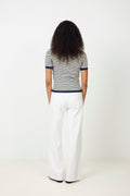 N-Muna Knit - Dannia Blue Stripe