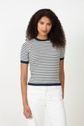 N-Muna Knit - Dannia Blue Stripe