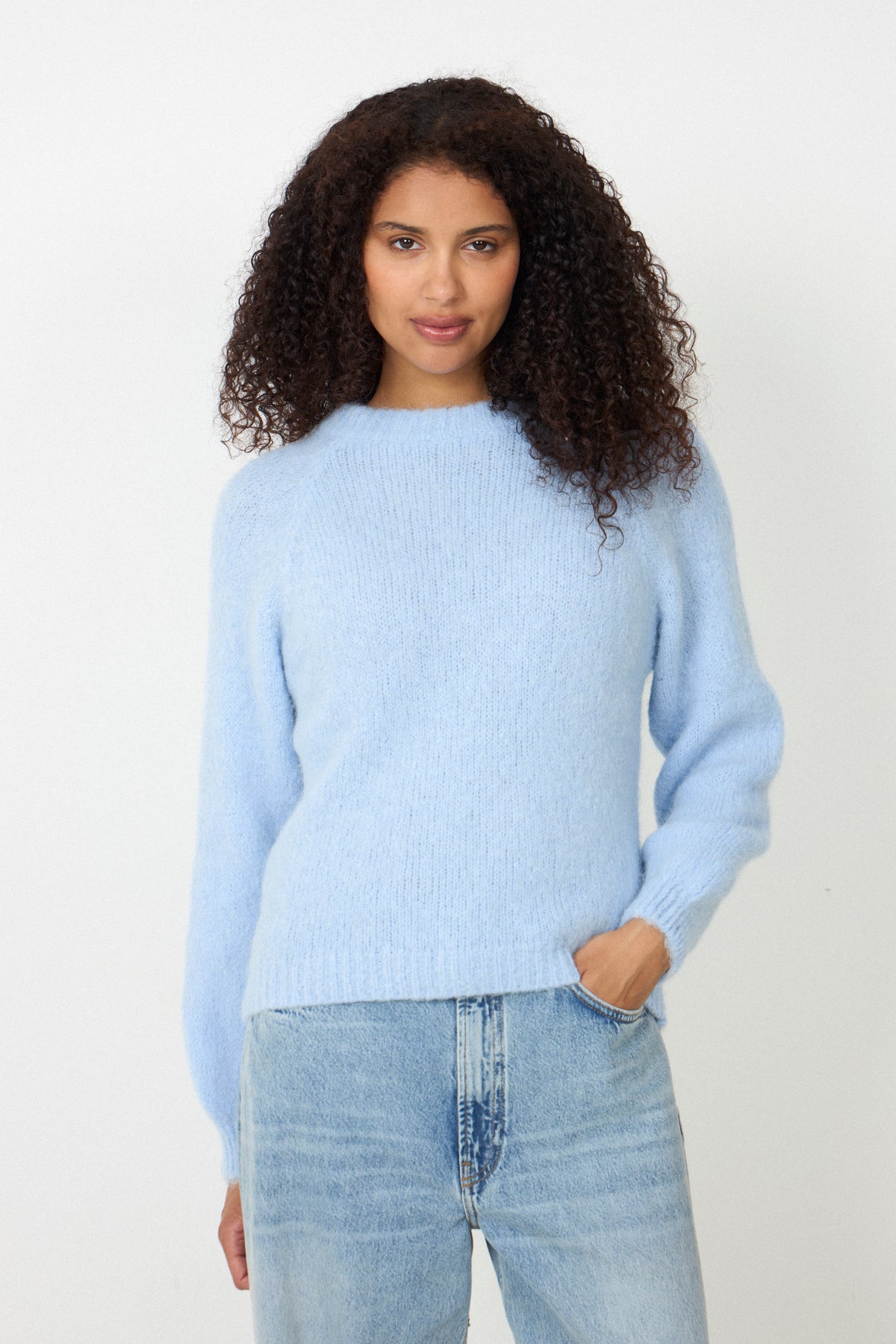 N-Latora Knit - Light Blue