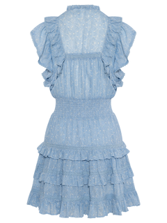 Fryd Paisley Dress - Light Blue