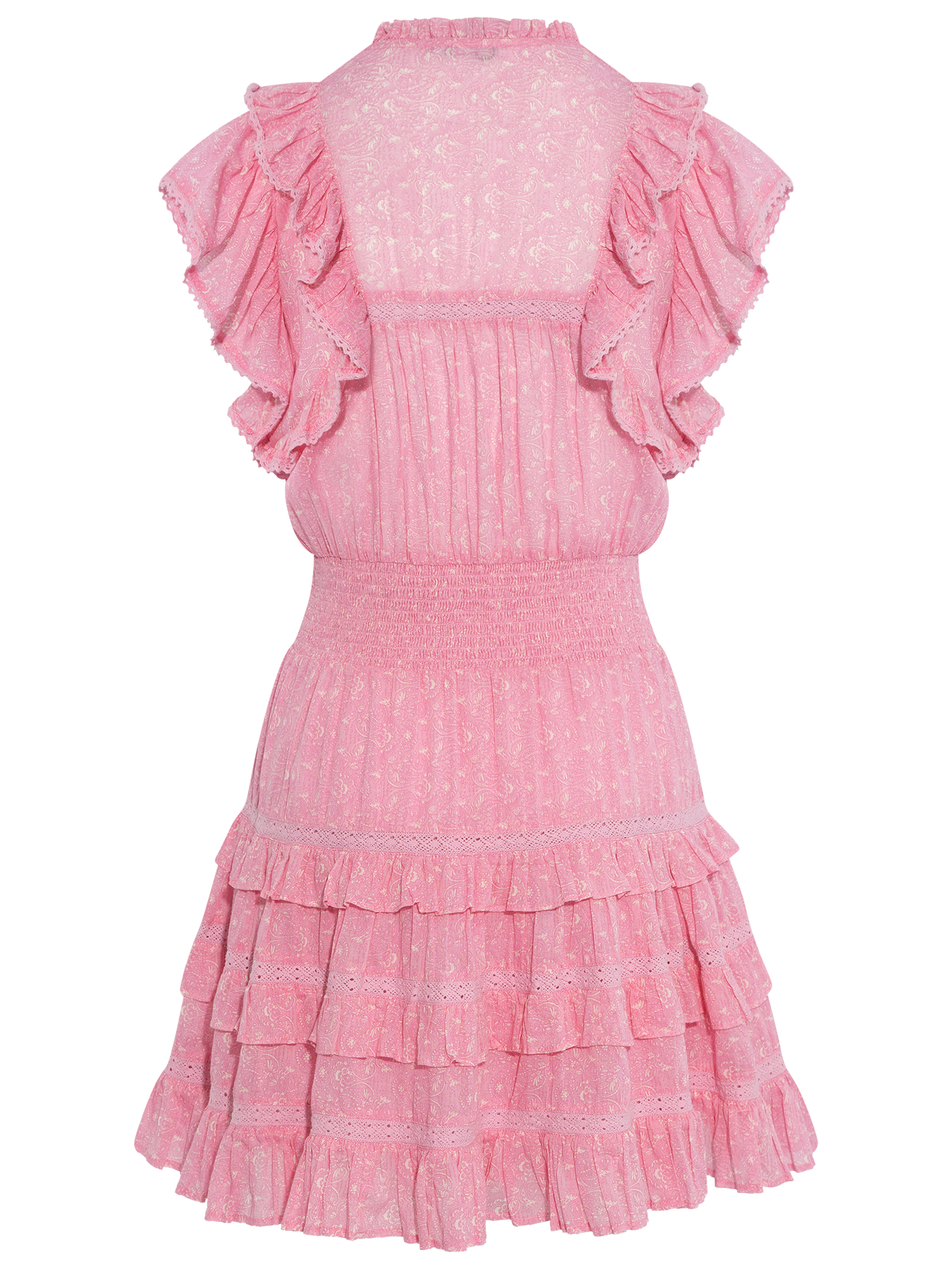 Fryd Paisley Dress - Light Pink