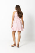 Mone Cotton Mini Dress - Light Pink