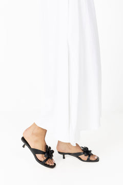 Jacie Kitten Sandal - Black