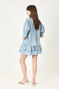 Tennis Skirt Shorts - Breezy Blue