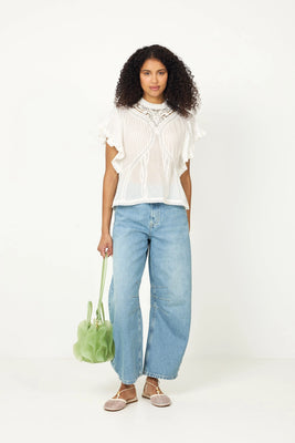 Barrel Pants - Denim