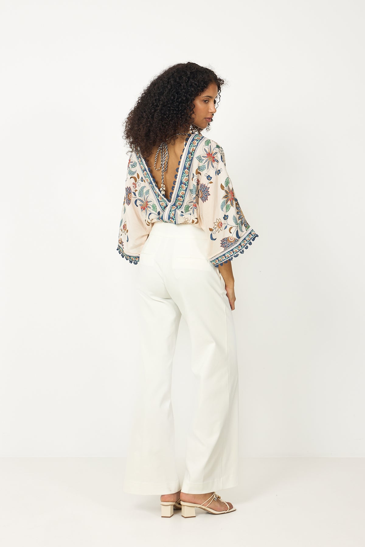 Bodysuit - Floral Delhi Tapestry Light Pink