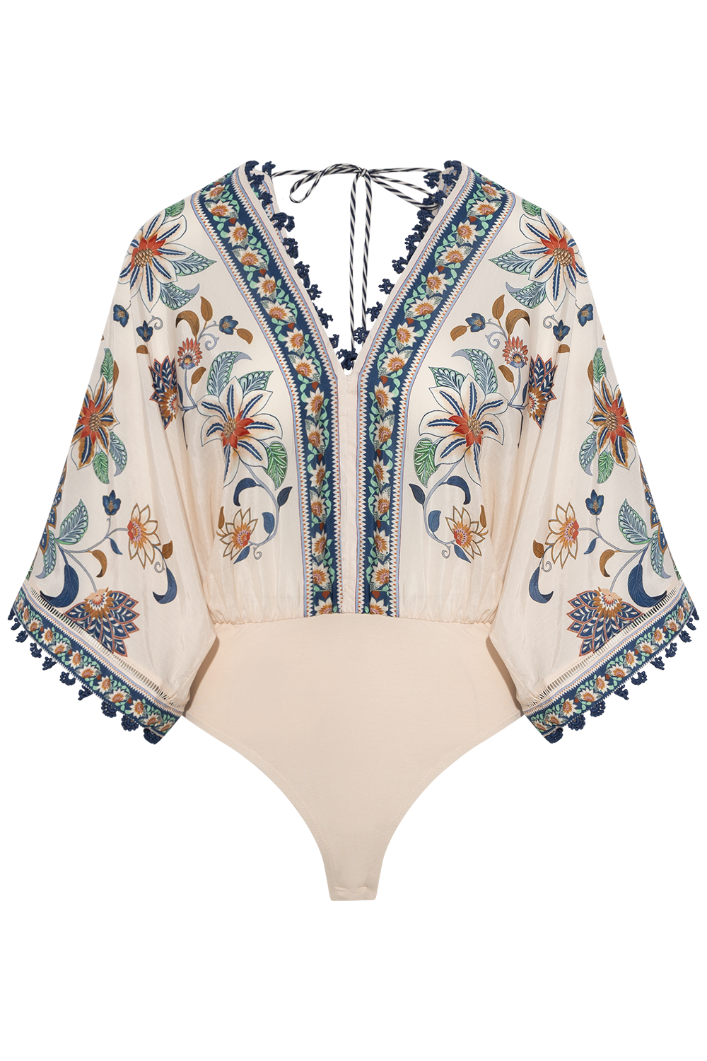 Bodysuit - Floral Delhi Tapestry Light Pink