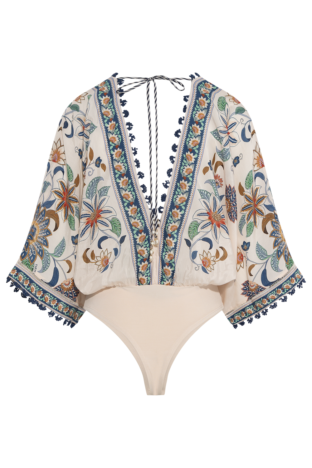 Bodysuit - Floral Delhi Tapestry Light Pink