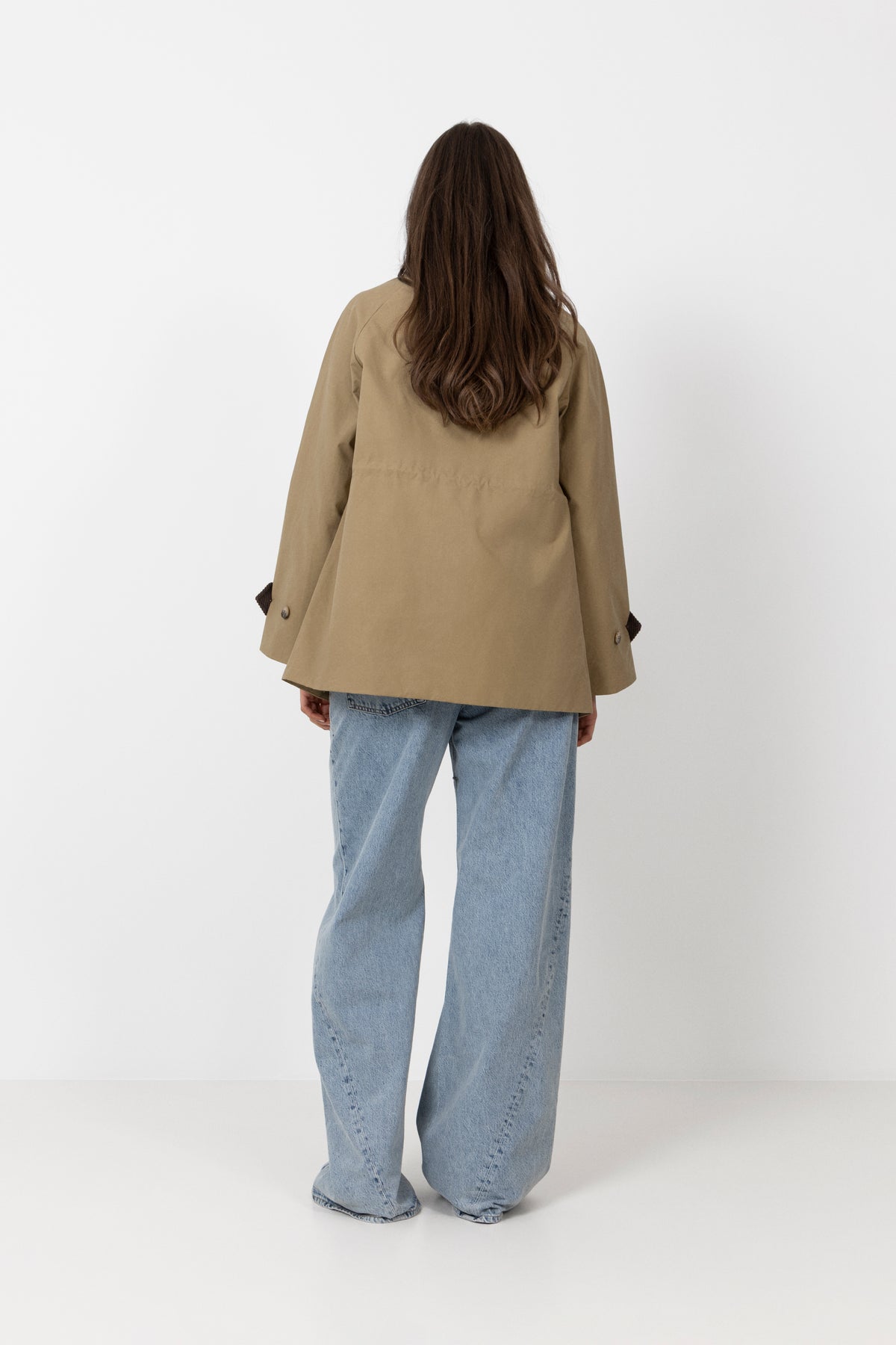 Wilma Waxed Clair Jacket - Tigers Eye