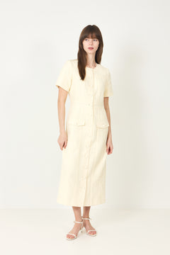 Stassie Midi Dress - Buttercup