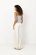 Sculpted Tube Top - Dove Blue