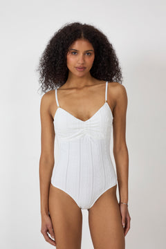 Daisy Milos Swimsuit - White