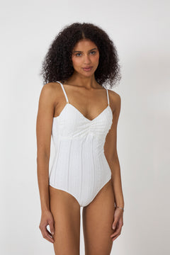 Daisy Milos Swimsuit - White
