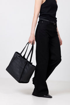 Allround Tote W Braided - Black