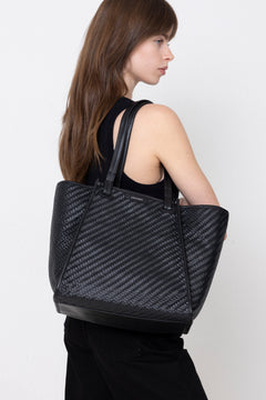 Allround Tote W Braided - Black