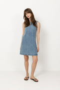 Vilmer Dress - Light Blue Wash