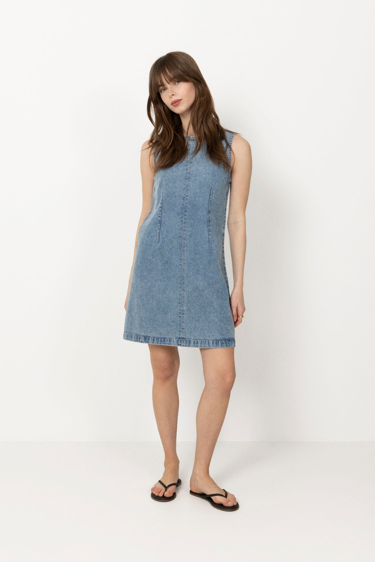 Vilmer Dress - Light Blue Wash