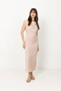 Tailor Dress - Peach Whip