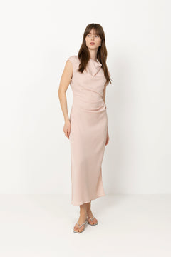 Tailor Dress - Peach Whip