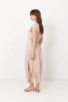 Tailor Dress - Peach Whip
