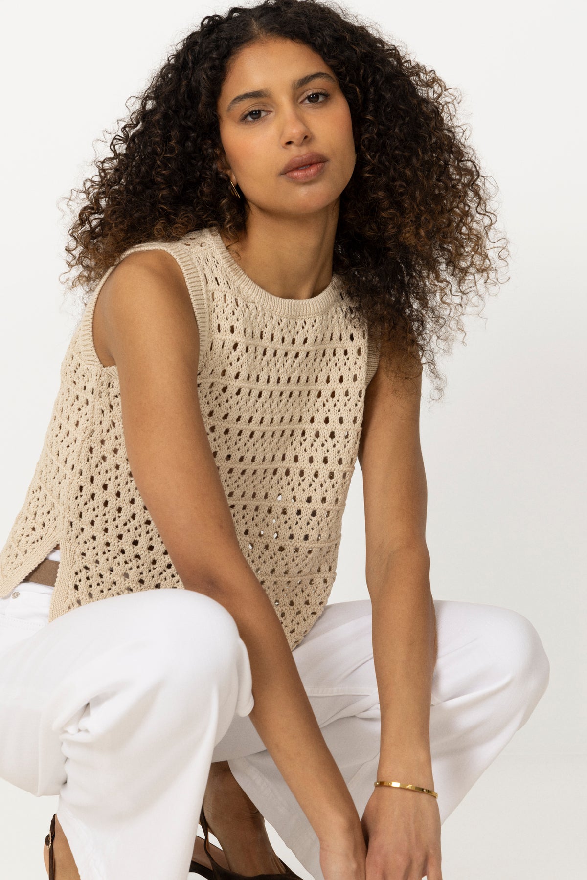 Vester Top - Summer Sand
