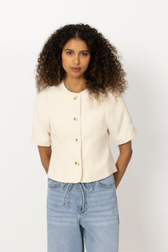 Ves Blazer - Vanilla Cream
