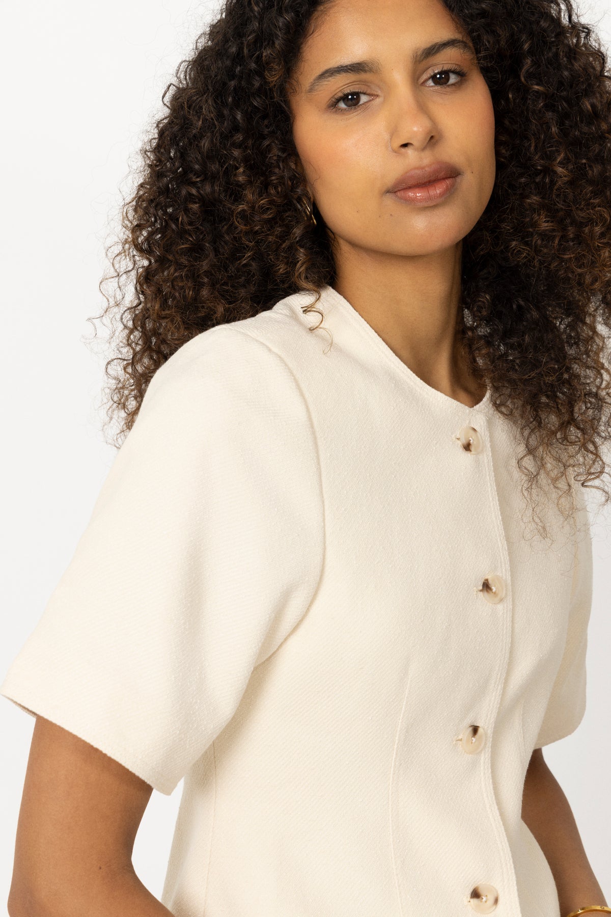 Ves Blazer - Vanilla Cream