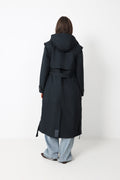 Regndråpe Trench Coat - New Black