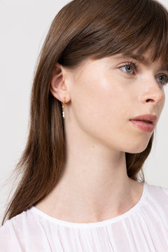 Liva Hoops - Light Coral