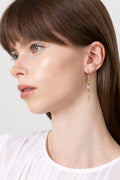 Nara Miyuki Earrings - Khaki