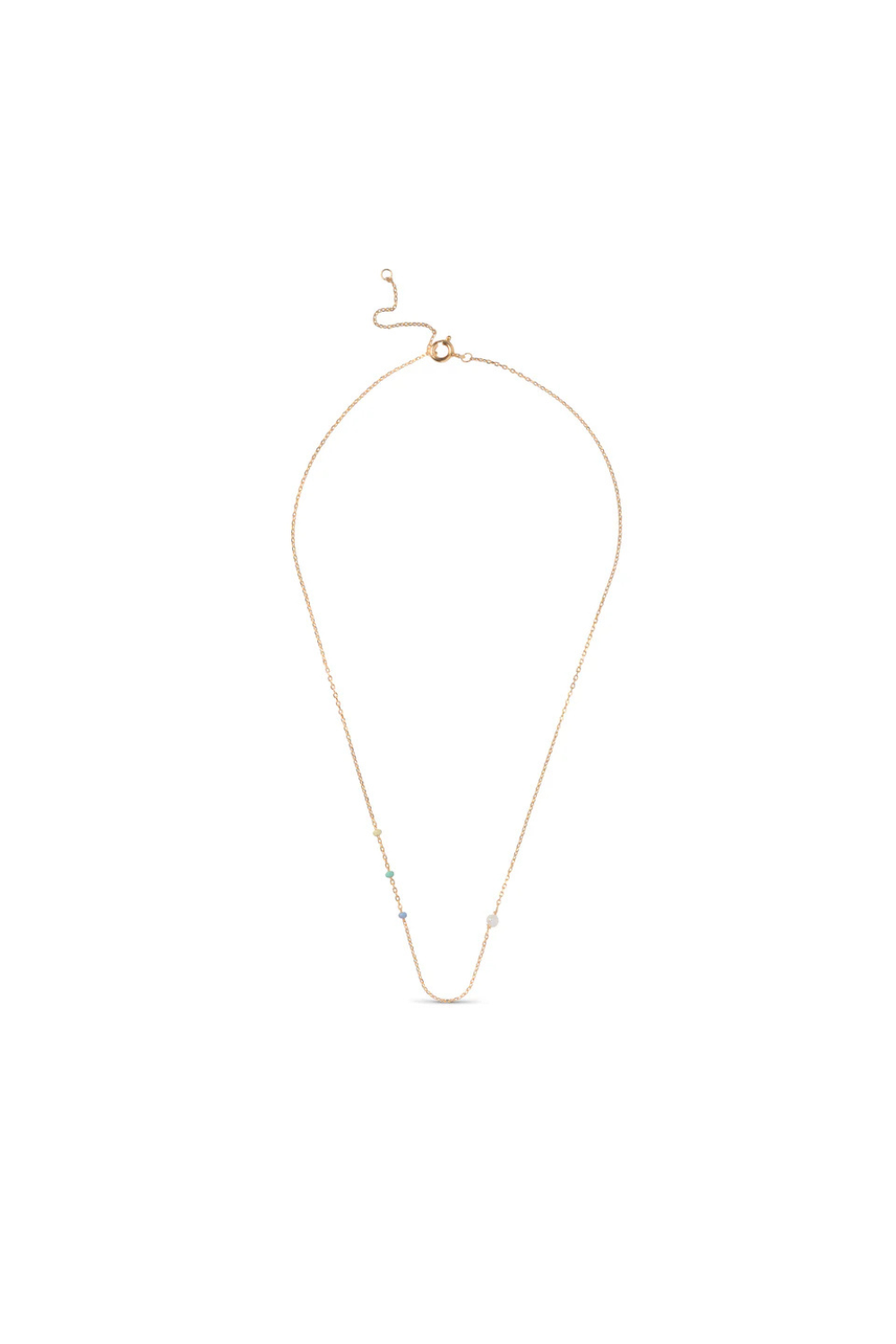Lola Simple Necklace - Citrus Sky