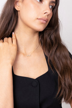 Mom Collet Necklace - Gold