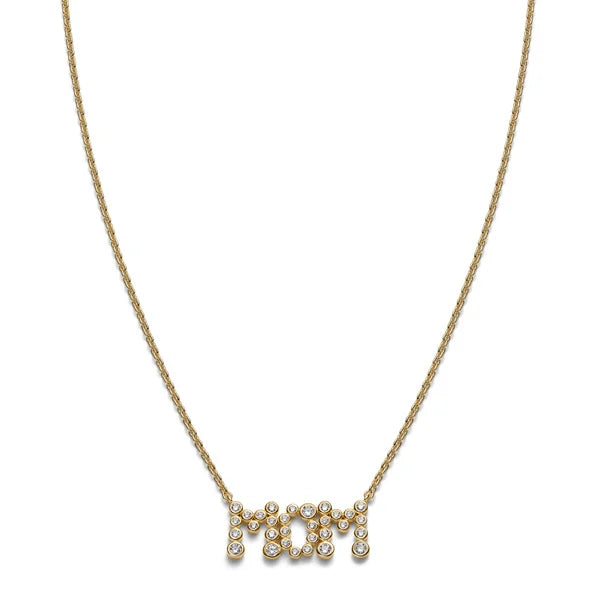 Mom Collet Necklace - Gold