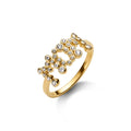 Mom Collet Ring - Gold