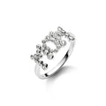 Mom Collet Ring - Silver