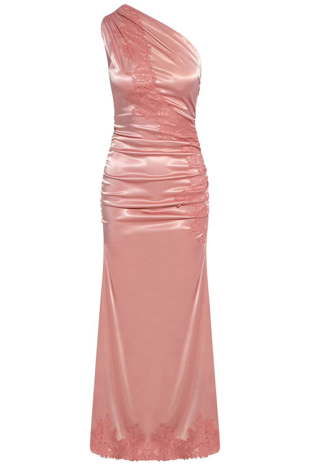 Andreaic Maxi Dress - Pink Lace