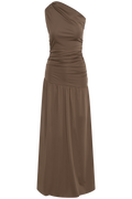 Ameliaic Maxi Dress - Dark Brown