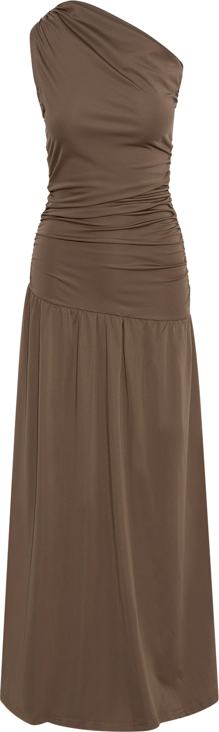 Ameliaic Maxi Dress - Dark Brown