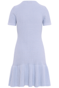 Gerdalil Cotton Knit Dress - Light Blue