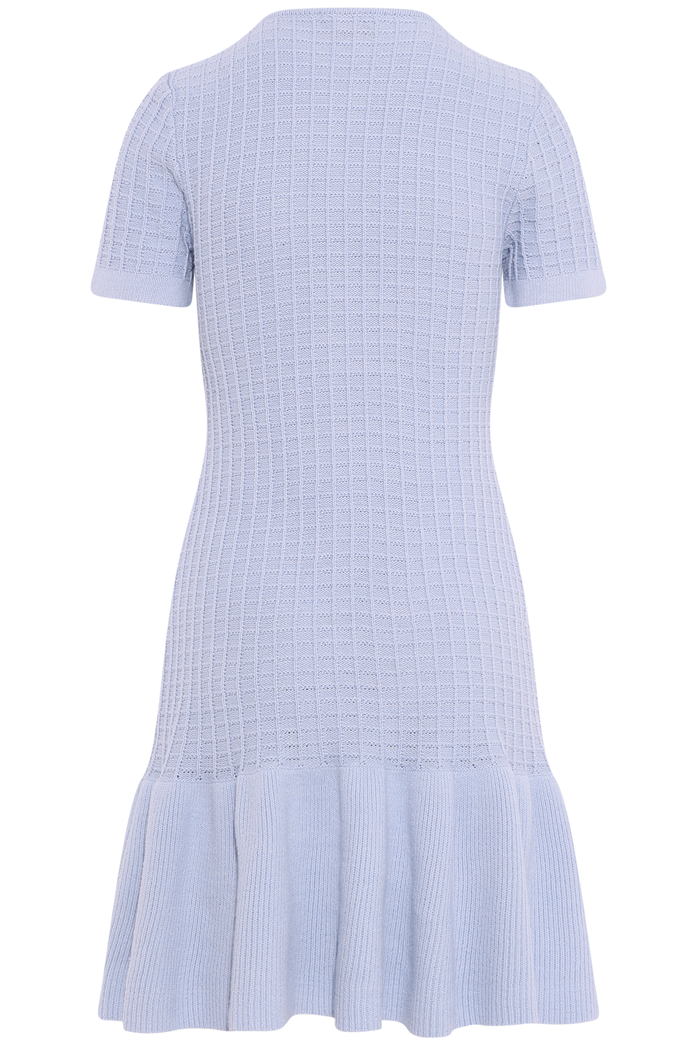 Gerdalil Cotton Knit Dress - Light Blue