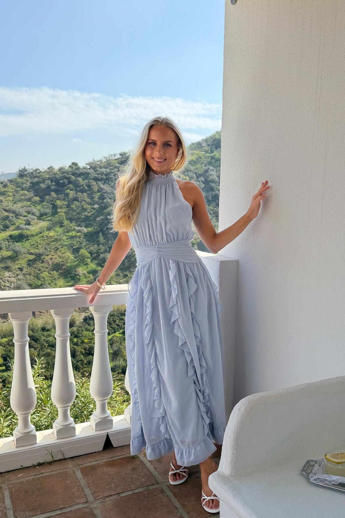Tianaic Maxi Dress - Blue