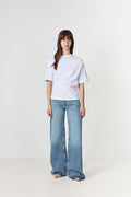 Woline Light Twist Tee - Bright White