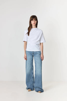 Woline Light Twist Tee - Bright White