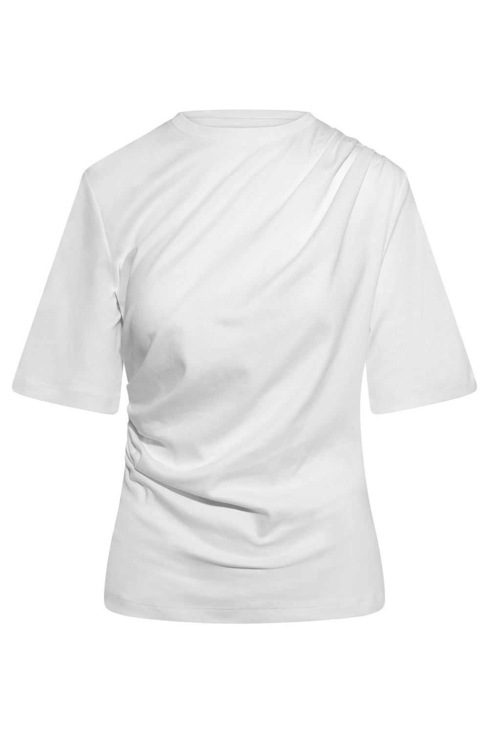 Woline Light Twist Tee - Bright White