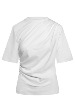 Woline Light Twist Tee - Bright White