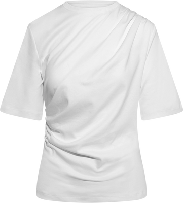 Woline Light Twist Tee - Bright White