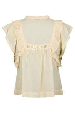 Jayla S Voile Top - Butter Yellow