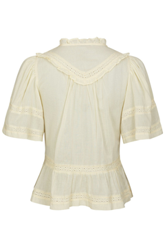 Evienne S Voile Top - Butter Yellow