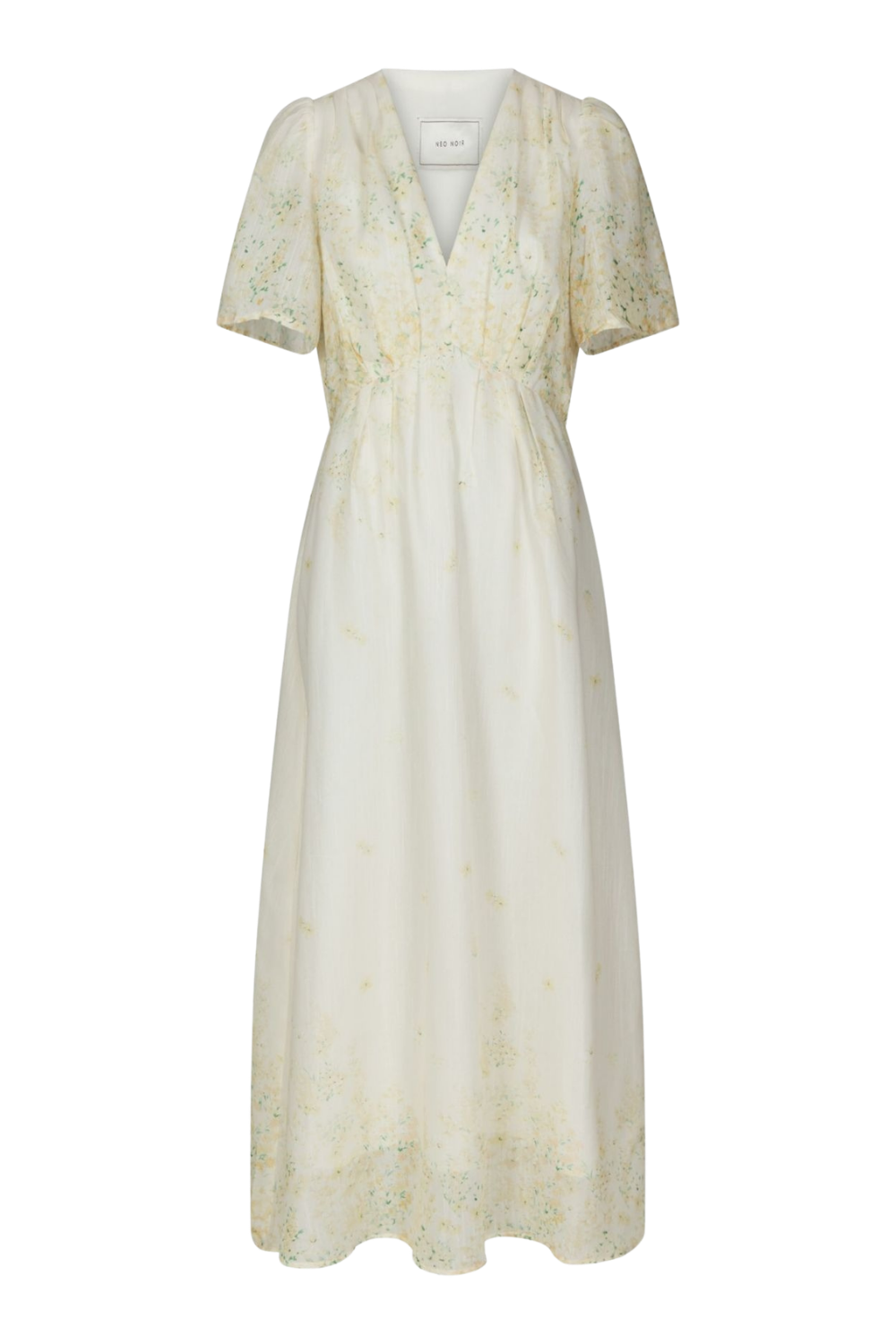 Serna Gardenia Dress - Light Yellow